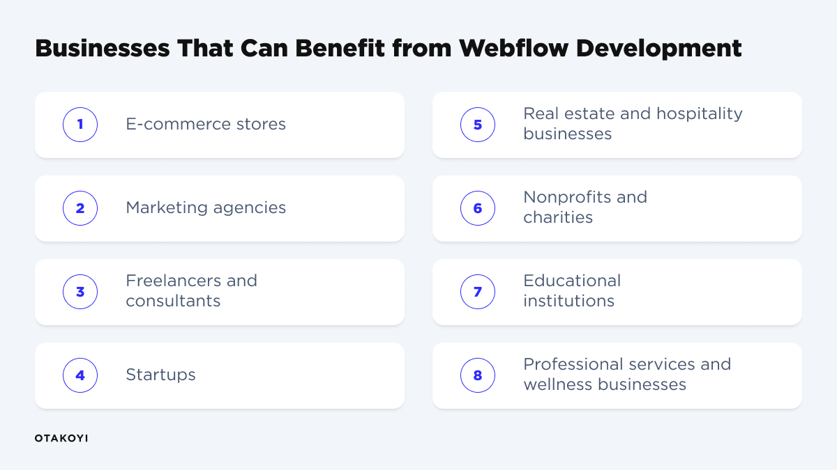 Business that can benefit from Weblow