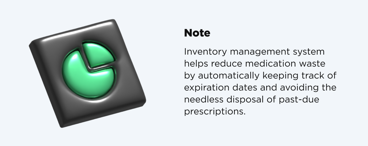 Inventory management system helps reduce medication waste