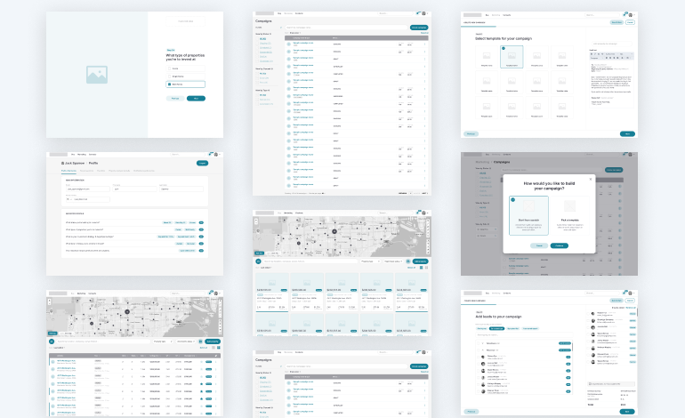 UX prototype example